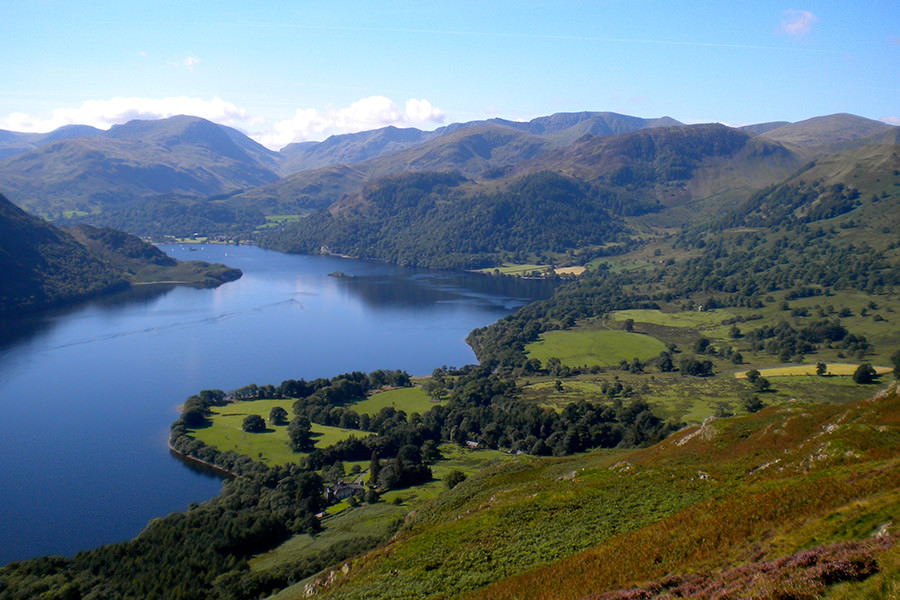 The beautiful lake district