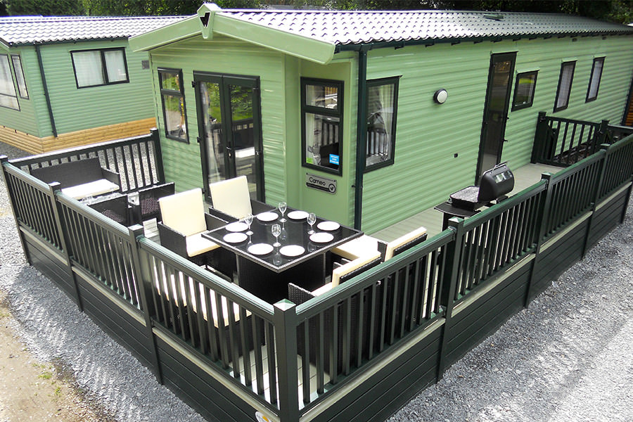 Luxury Caravan on Lake Windermere